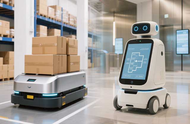 Schrittmotor Logistik Förderband AGV Automatisierung