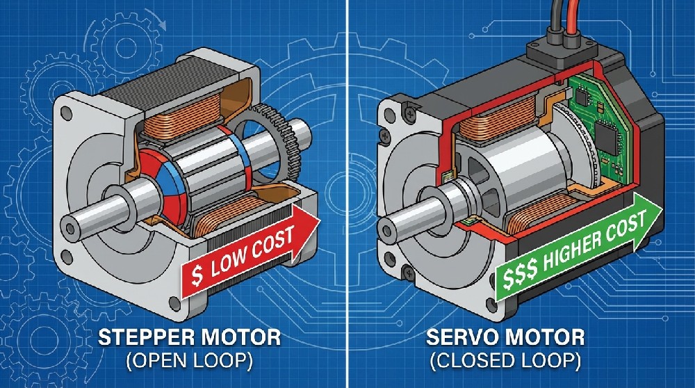 ​Stepper Motor vs Servo Motor Price: Complete Cost Comparison Guide