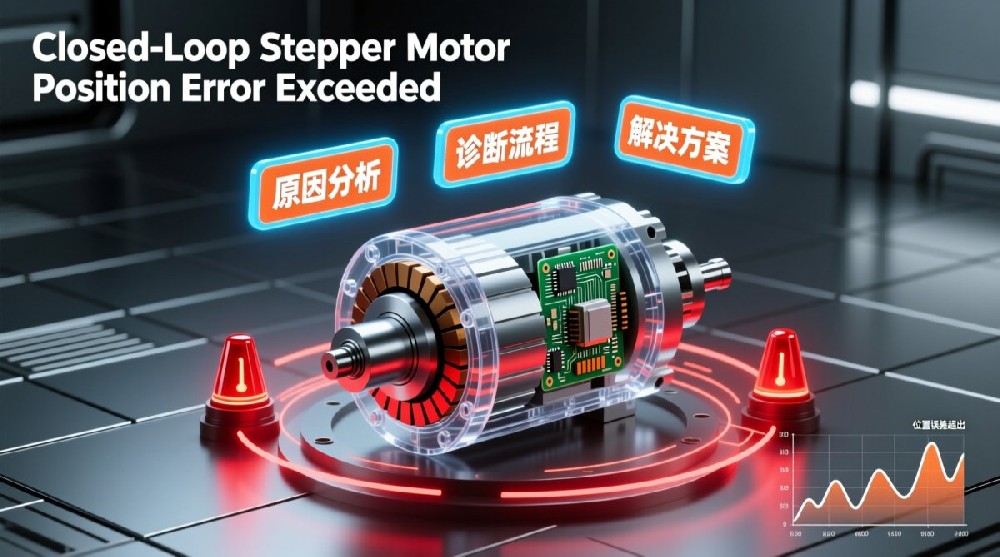 Closed-Loop Stepper Motor Position Error Exceeded: Causes, Diagnosis & Solutions