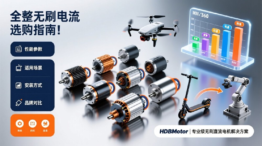Complete Buying Guide for Brushless DC Motors | HDBMotor
