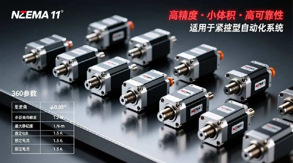 NEMA 11 Schrittmotor Hersteller Vergleich: Präzision für kompakte Automationssysteme