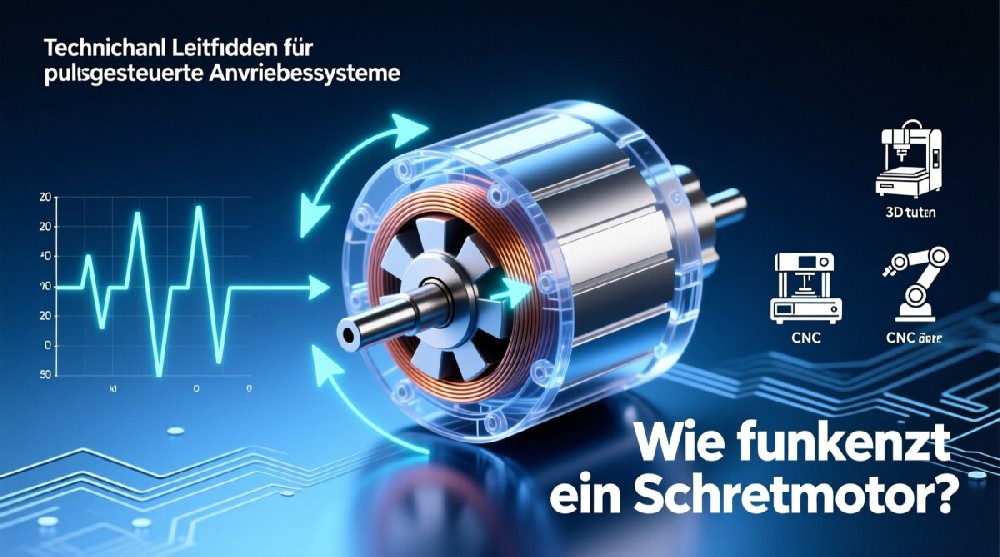 Wie funktioniert ein Schrittmotor? Technischer Leitfaden für pulsgesteuerte Antriebssysteme
