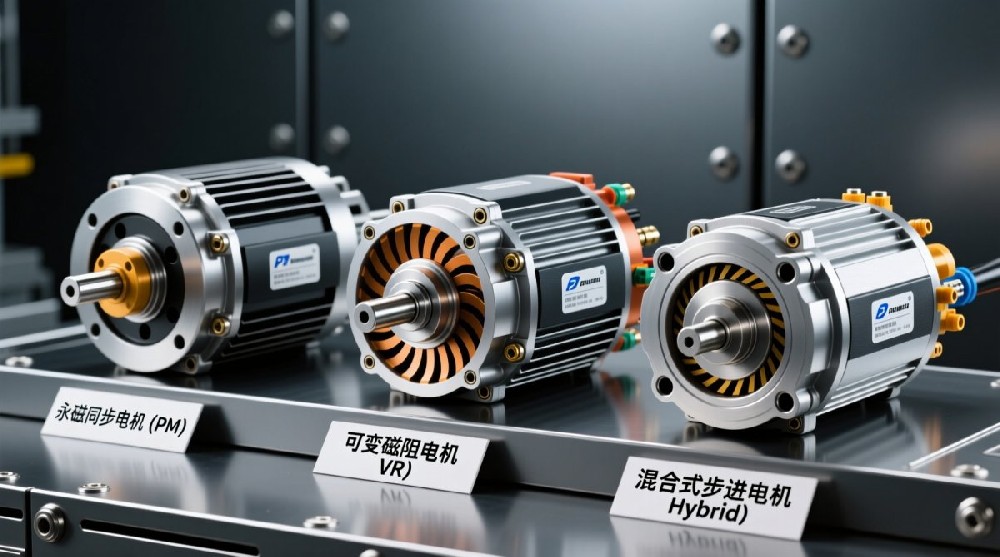 Schrittmotor Typen: PM, VR & Hybrid im Vergleich für die Industrieautomation