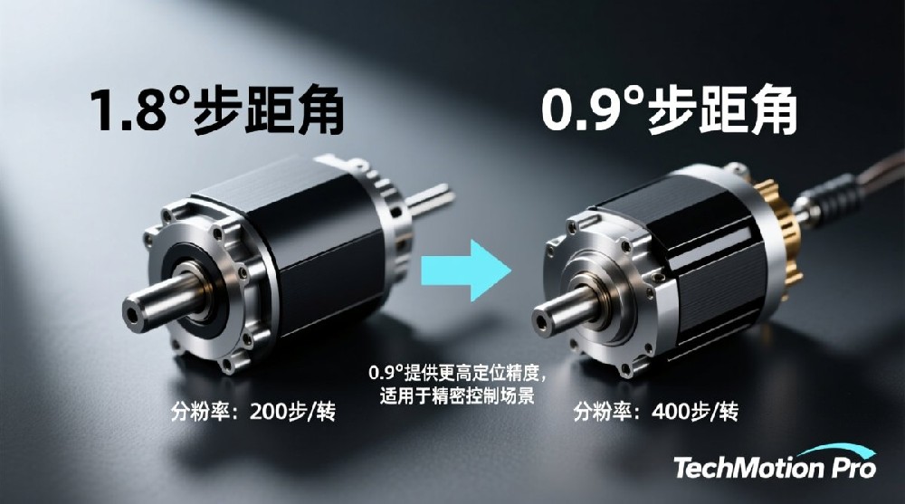 Schrittwinkel beim Schrittmotor: 1,8° vs 0,9° – Technische Entscheidungshilfe